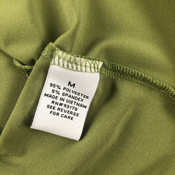 Carmen Mark Valvo green  Cold-shoulder blouse medium - Picture 6 of 8